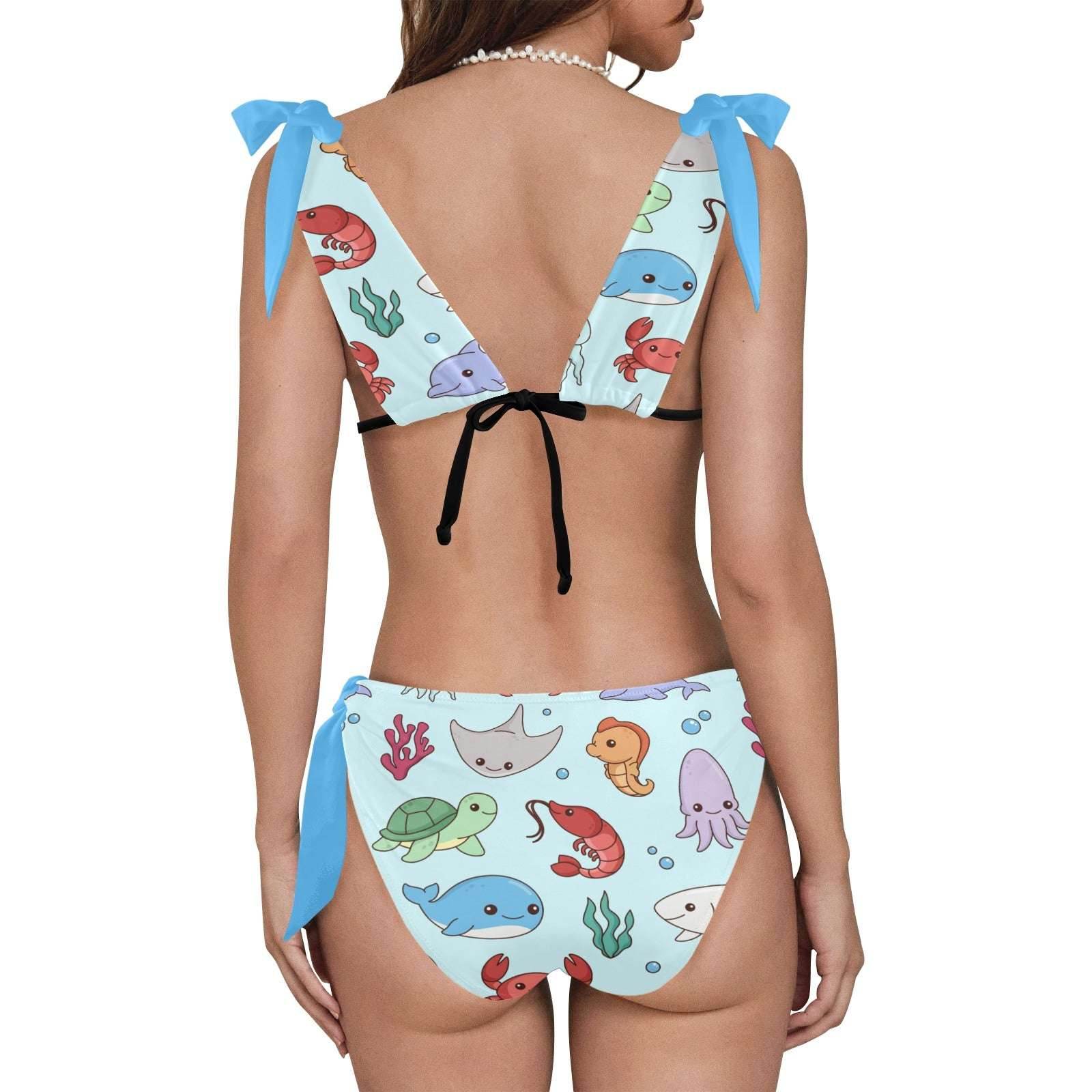 Tiny Tide Ruffle Bikini - Puppy's Aesthetics