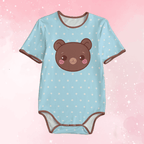 Adorable Blue Teddy Bear Adult Unisex SnappieSuit - Puppy's Aesthetics