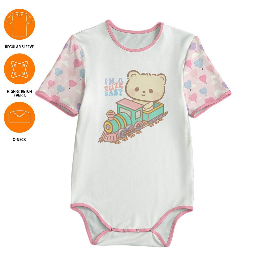 Baby Bear Express Adult Unisex SnappieSuit - Puppy's Aesthetics