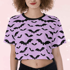 Batsy Dreams Crop Top - Puppy's Aesthetics