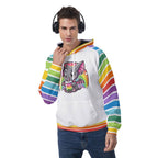 Batty Bobba Rainbow Unisex Hoodie - Puppy's Aesthetics