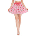 Berry Babe Ruffled Mini Skirt - Puppy's Aesthetics