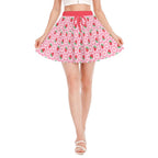 Berry Babe Ruffled Mini Skirt - Puppy's Aesthetics