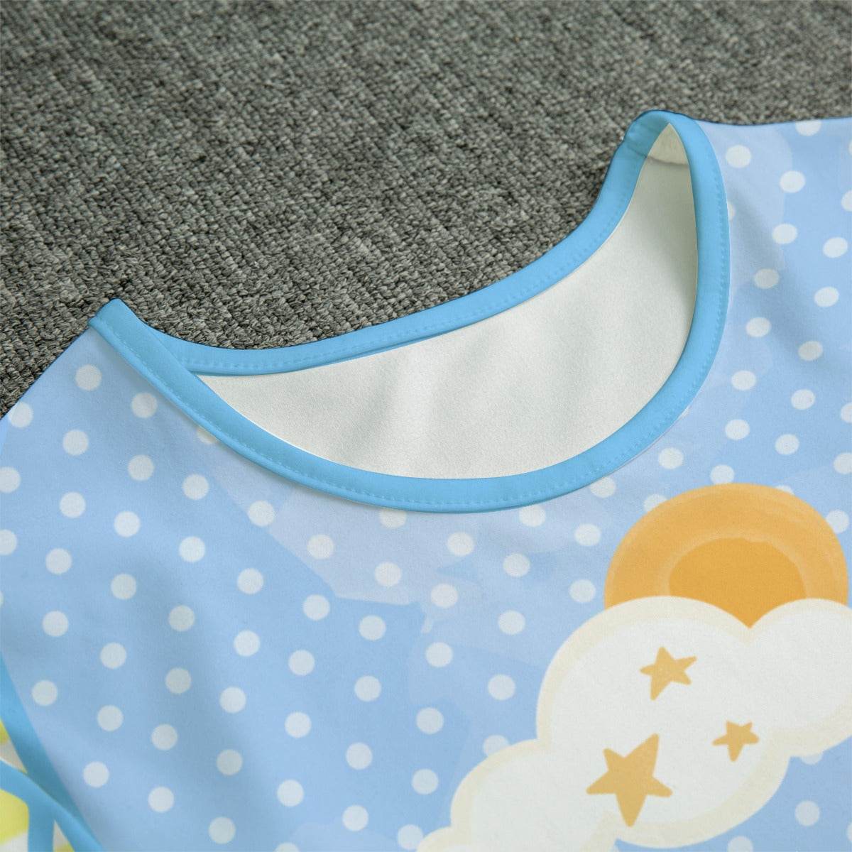 Bib Sunshine Stripes Adult Unisex SnappieSuit - Puppy's Aesthetics