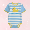 Blue Rubber Duckie Adult Unisex SnappieSuit - Puppy's Aesthetics
