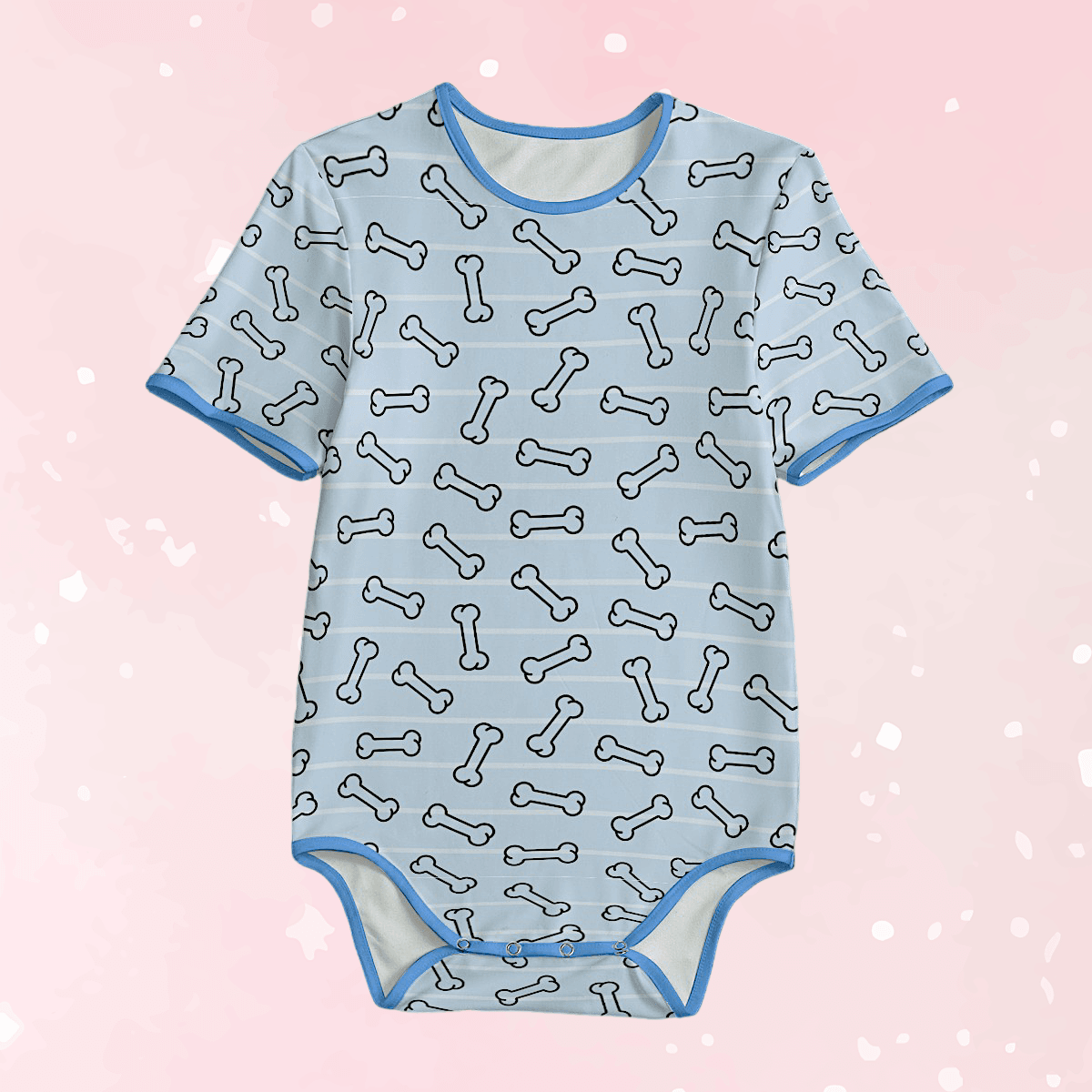Bones & Stripes Adult Unisex SnappieSuit - Puppy's Aesthetics