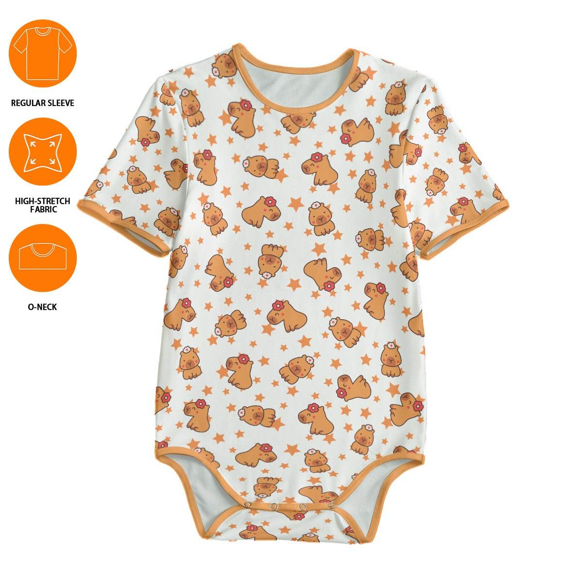 Capybara Dreams Adult Unisex SnappieSuit - Puppy's Aesthetics