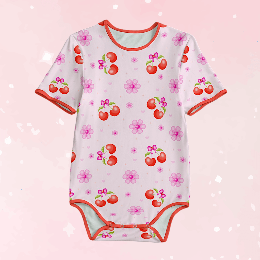 Cherry Pop Adult Unisex SnappieSuit - Puppy's Aesthetics