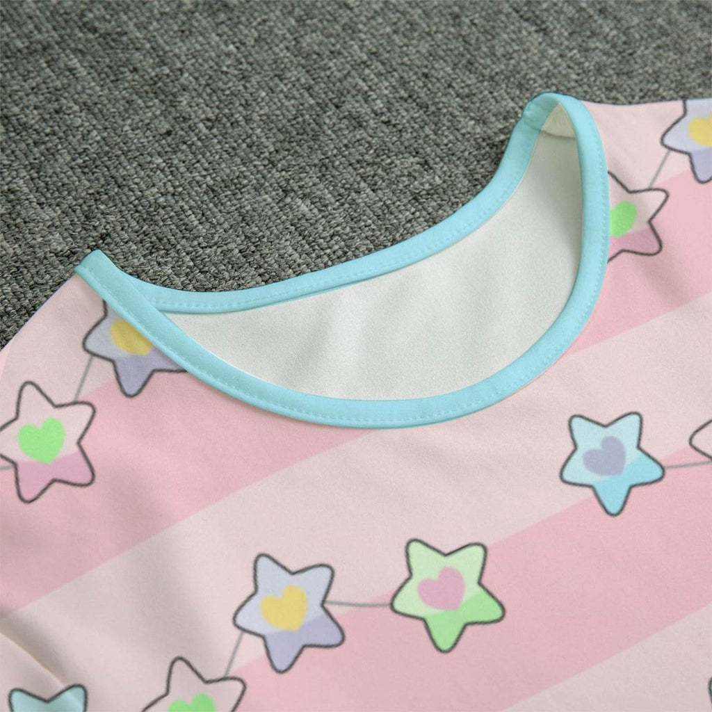 Cosmic Stripes Adult Unisex SnappieSuit - Puppy's Aesthetics