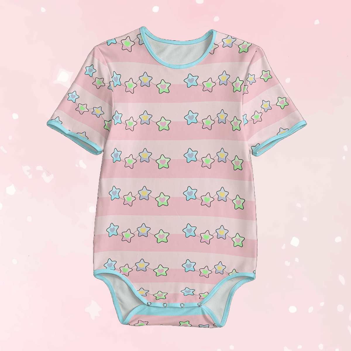 Cosmic Stripes Adult Unisex SnappieSuit - Puppy's Aesthetics