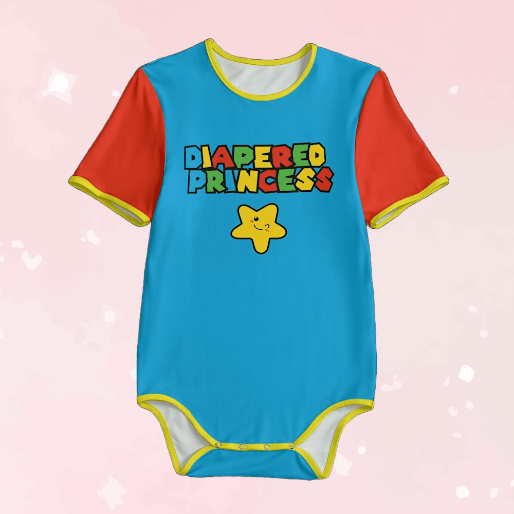 Diapered Princess Adult Unisex SnappieSuit - Puppy's Aesthetics