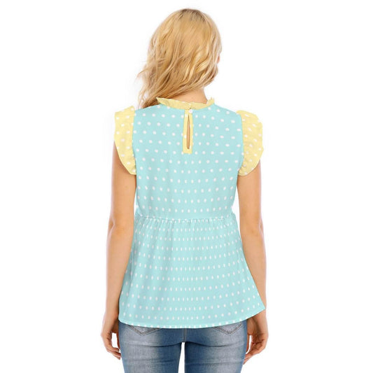 Dottie Dream Ruffle Blouse - Puppy's Aesthetics