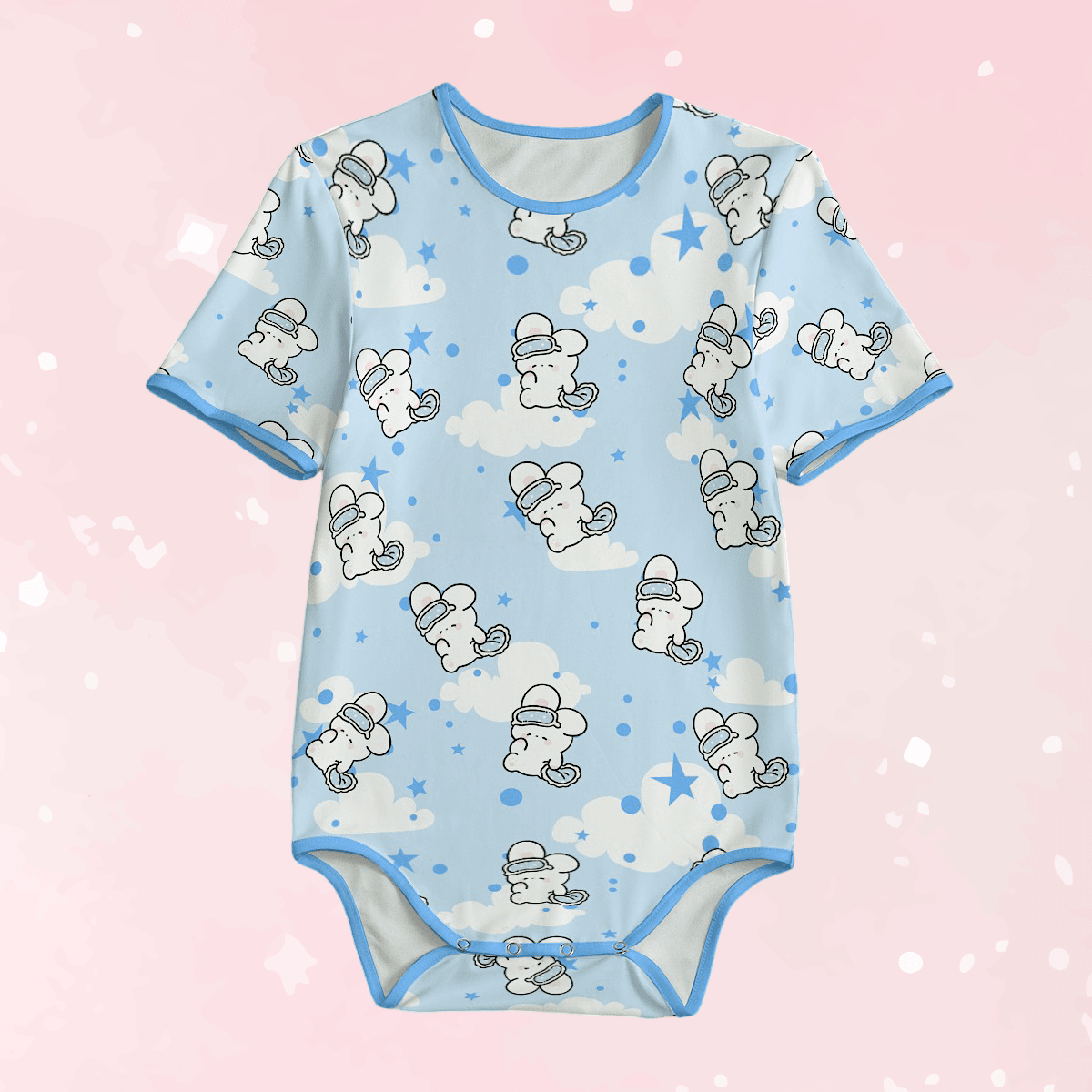 Dreamy Bun Adult Unisex SnappieSuit - Puppy's Aesthetics