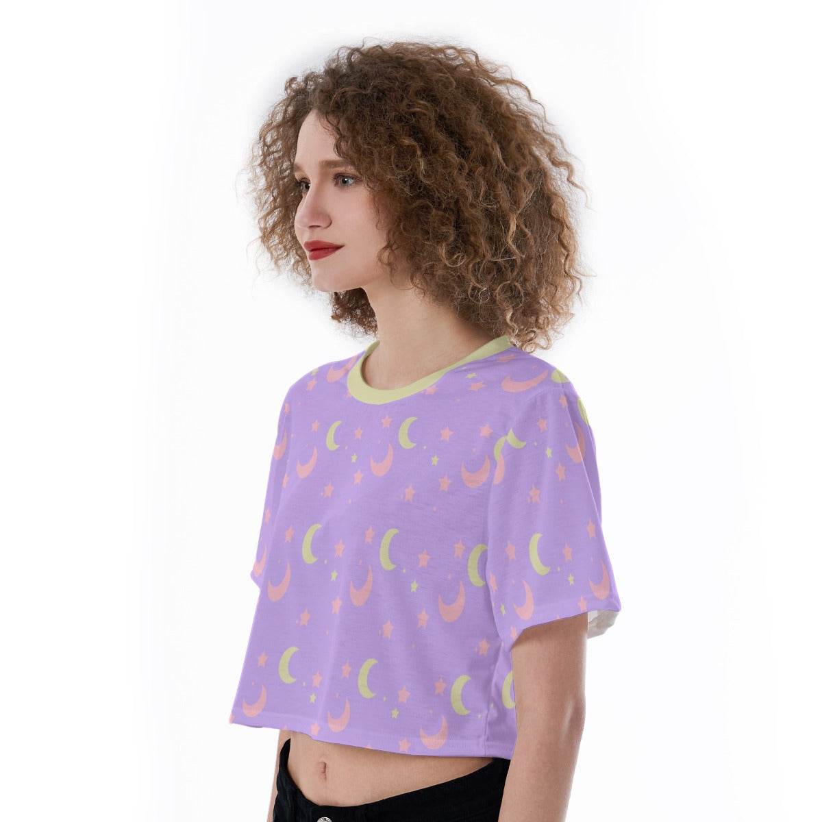 Dreamy Moonlight Crop Top - Puppy's Aesthetics