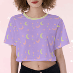 Dreamy Moonlight Crop Top - Puppy's Aesthetics