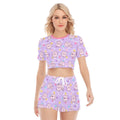 Dreamy Puff 2Pcs Shorts Set - Puppy's Aesthetics