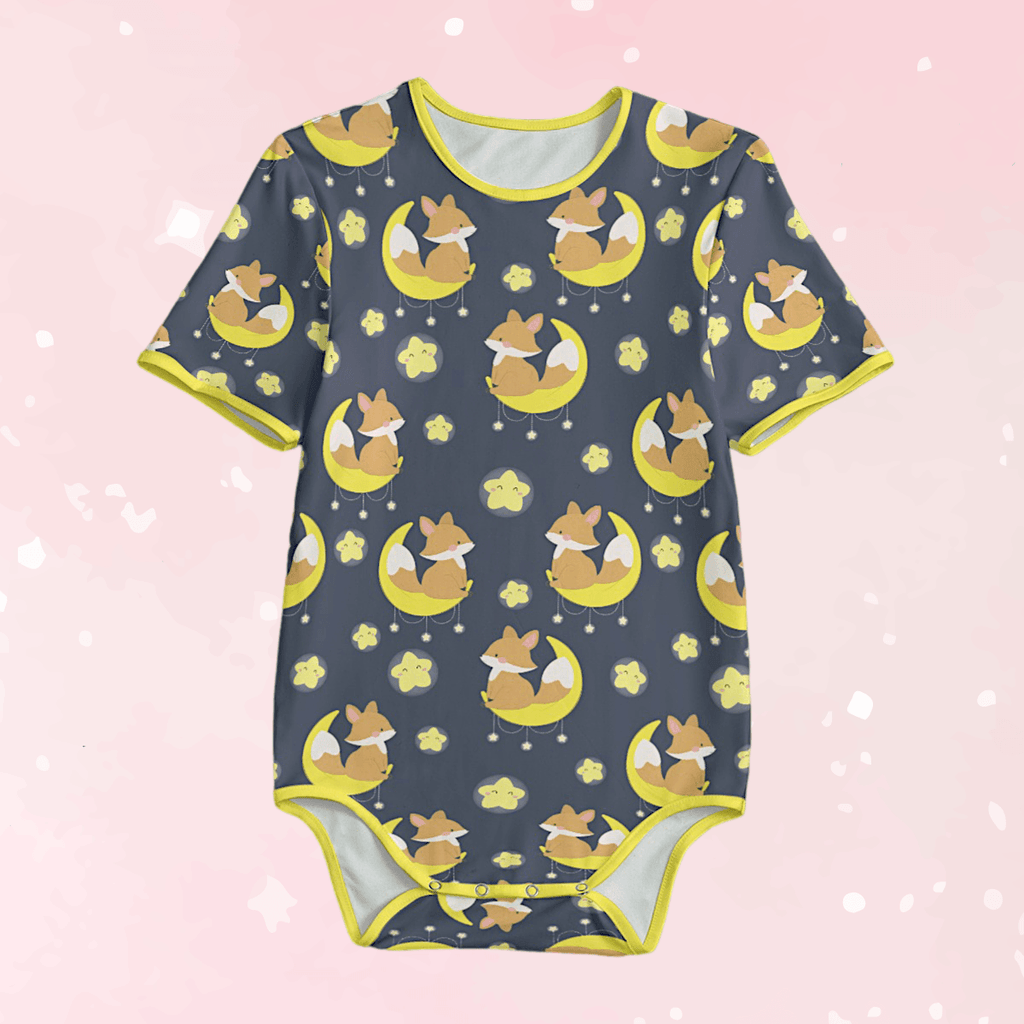 Foxy Lullaby Adult Unisex SnappieSuit - Puppy's Aesthetics