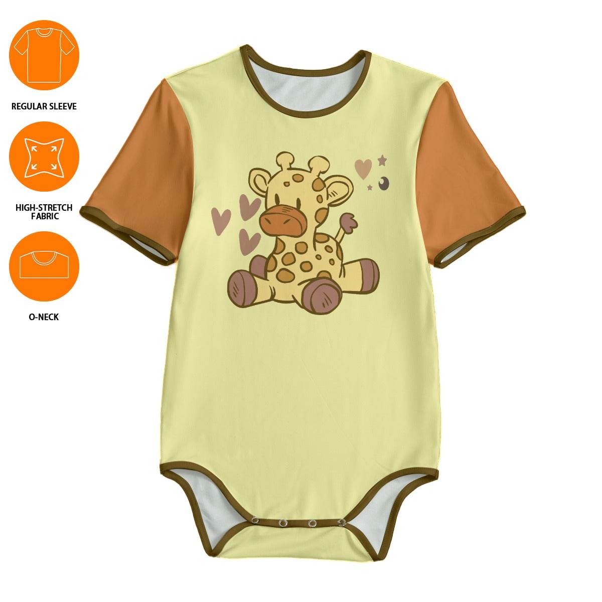 Giraffe Plushie Adult Unisex SnappieSuit - Puppy's Aesthetics