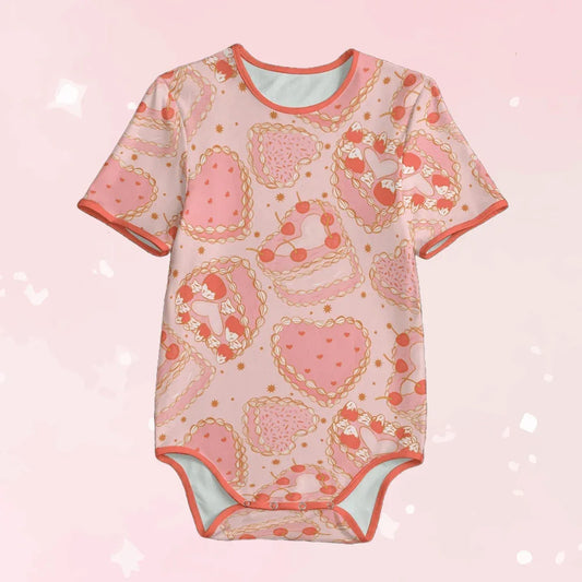 Heart Cakes Adult Unisex CuddleSuit - Puppy's Aesthetics