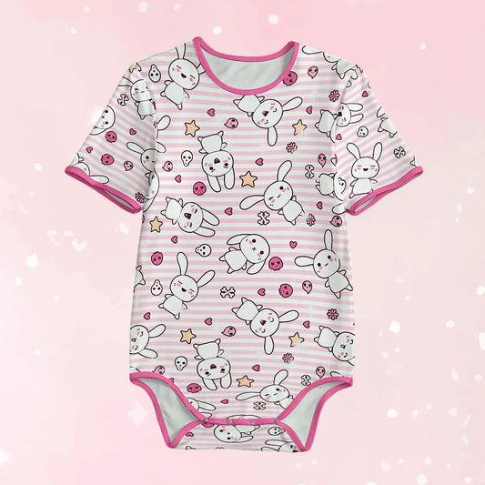 Hop 'n' Stripe Adult Unisex CuddleSuit - Puppy's Aesthetics