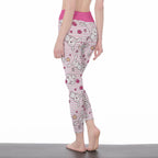 Hop 'n' Stripe High Waist Leggings - Puppy's Aesthetics