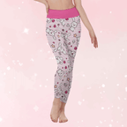 Hop 'n' Stripe High Waist Leggings - Puppy's Aesthetics