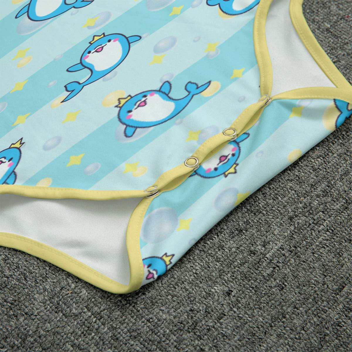 Lil Dolphins Adult Unisex SnappieSuit - Puppy's Aesthetics