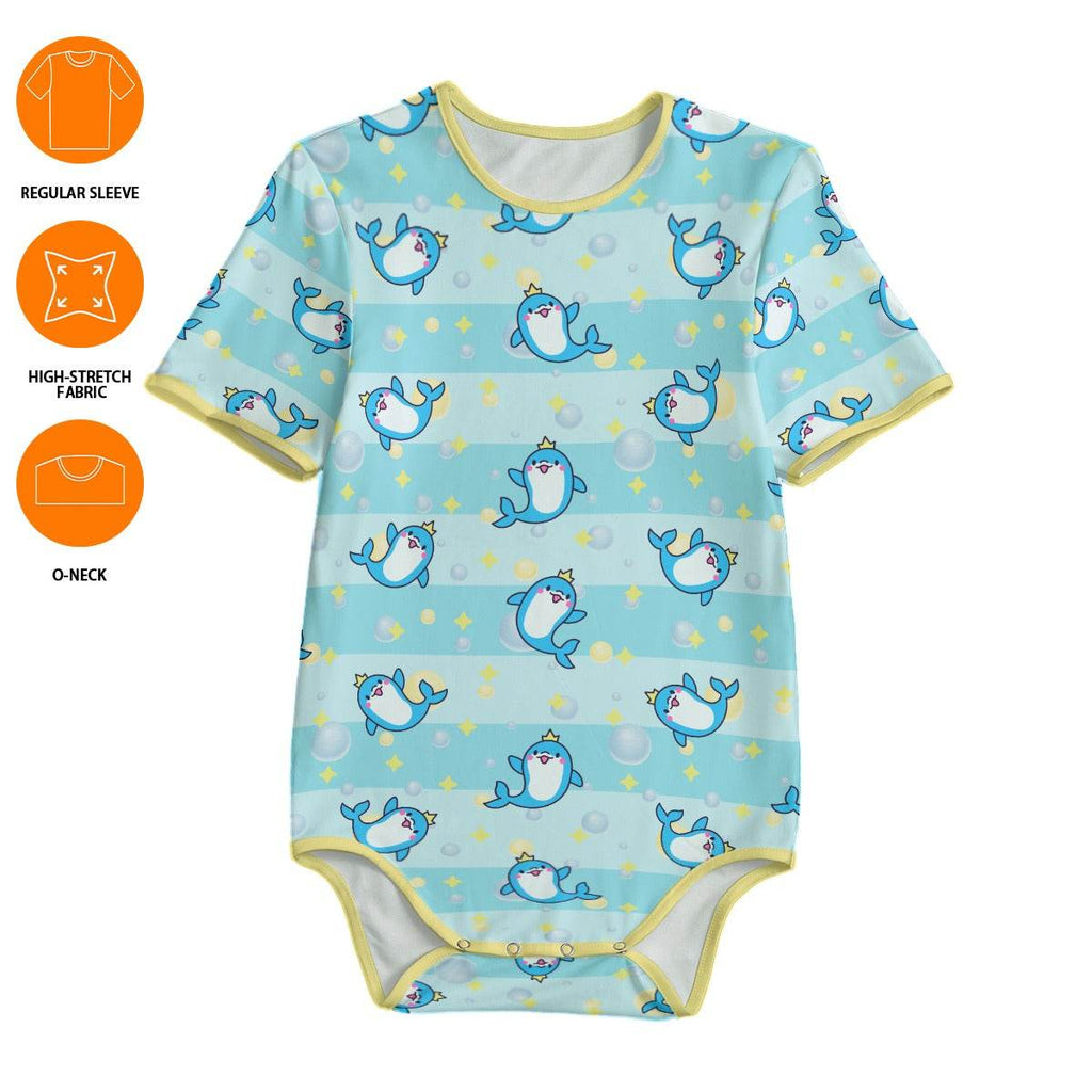 Lil Dolphins Adult Unisex SnappieSuit - Puppy's Aesthetics