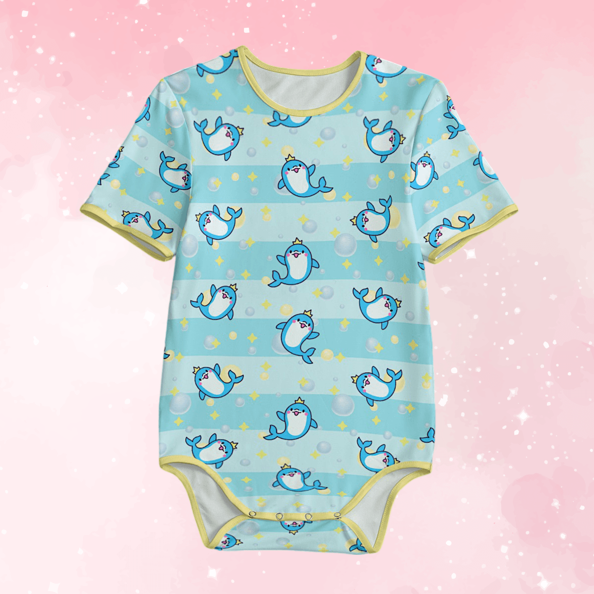 Lil Dolphins Adult Unisex SnappieSuit - Puppy's Aesthetics