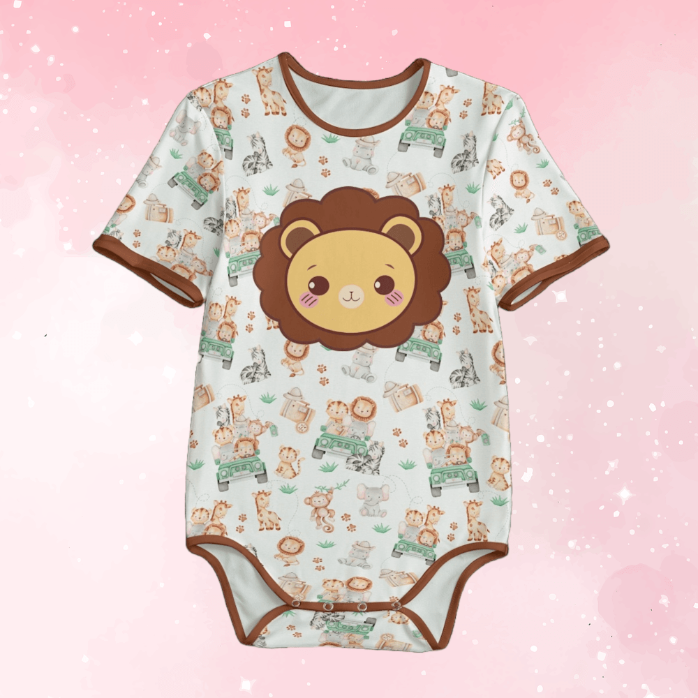Lil Safari Lion Adult Unisex SnappieSuit - Puppy's Aesthetics