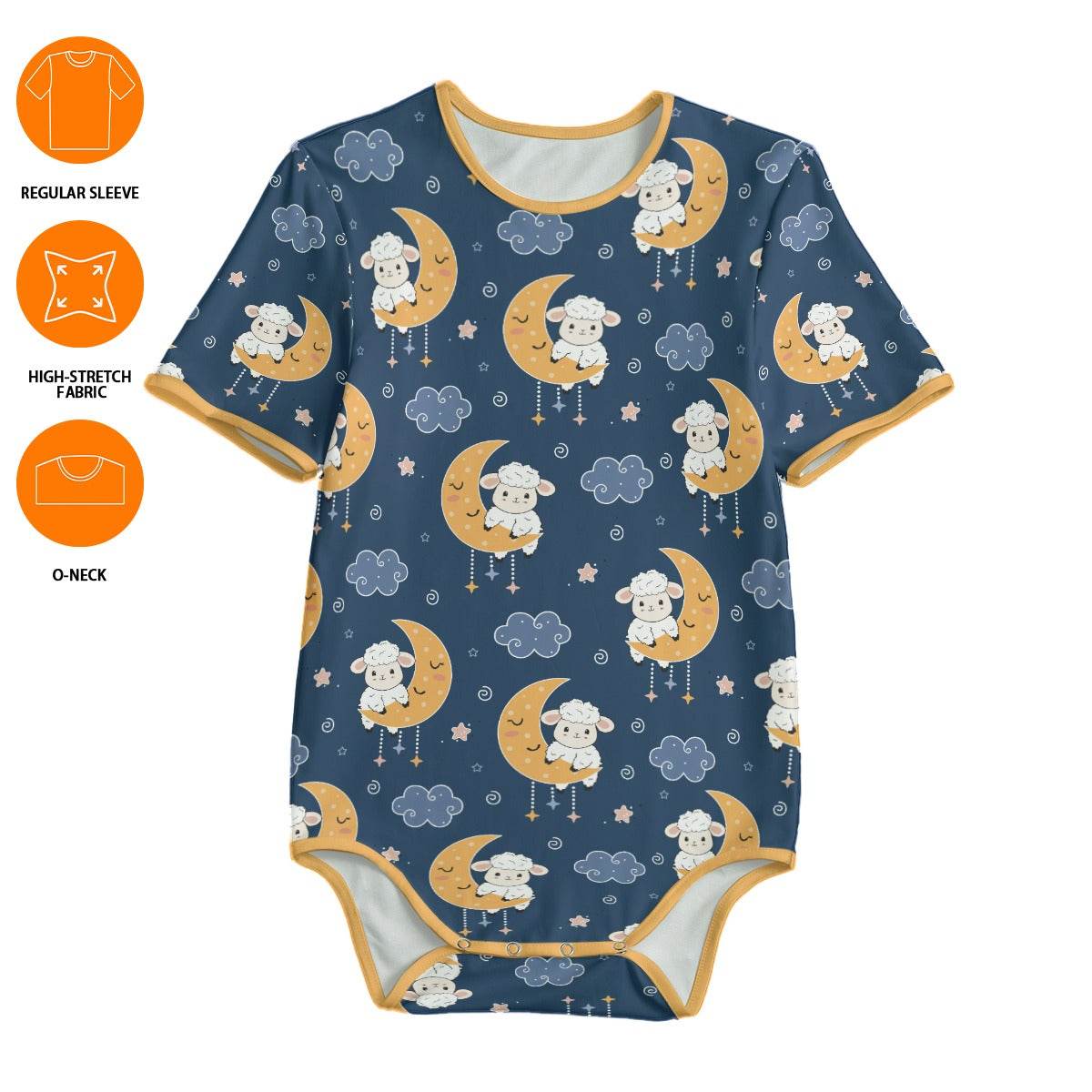Lullaby Sheep Adult Unisex SnappieSuit - Puppy's Aesthetics