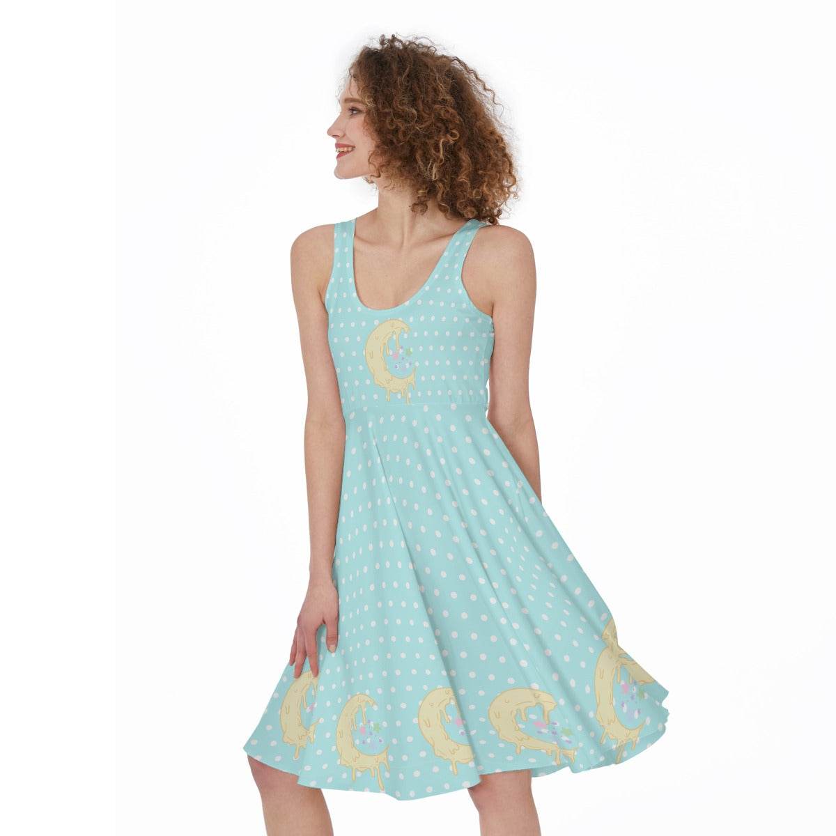 Luna Twirl Skater Dress - Puppy's Aesthetics