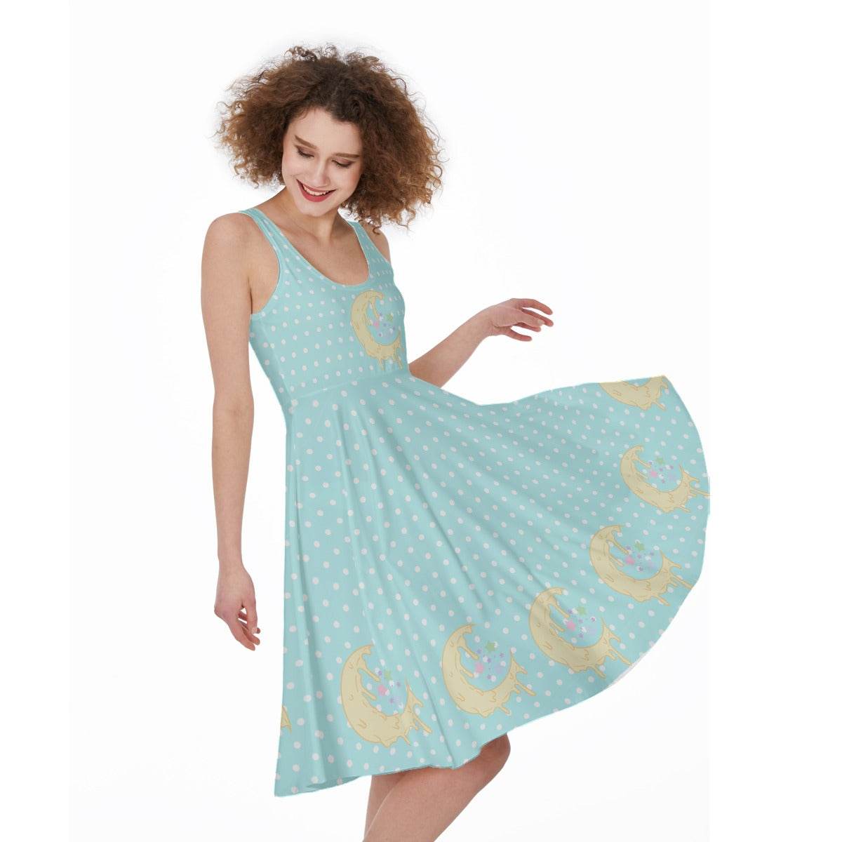 Luna Twirl Skater Dress - Puppy's Aesthetics