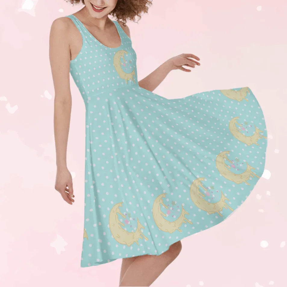Luna Twirl Skater Play Dress - Puppy's Aesthetics