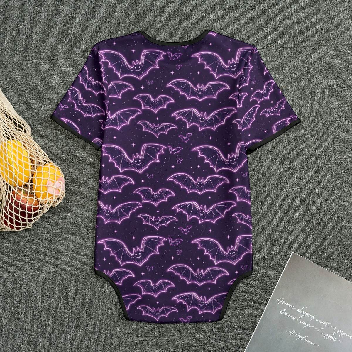 Neon Batty Adult Unisex SnappieSuit - Puppy's Aesthetics