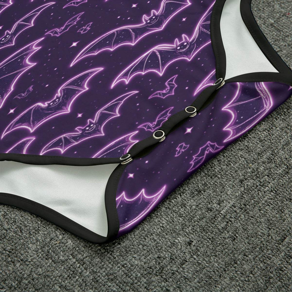 Neon Batty Adult Unisex SnappieSuit - Puppy's Aesthetics