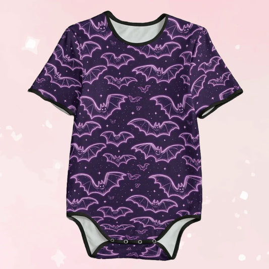 Neon Batty Adult Unisex CuddleSuit - Puppy's Aesthetics
