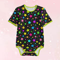 Neon Stars Adult Unisex SnappieSuit - Puppy's Aesthetics