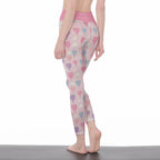 Pastel Balloons High Waist Leggings - Puppy's Aesthetics