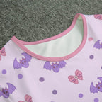 Pastel Spoopy Bats Adult Unisex Onesie - Puppy's Aesthetics