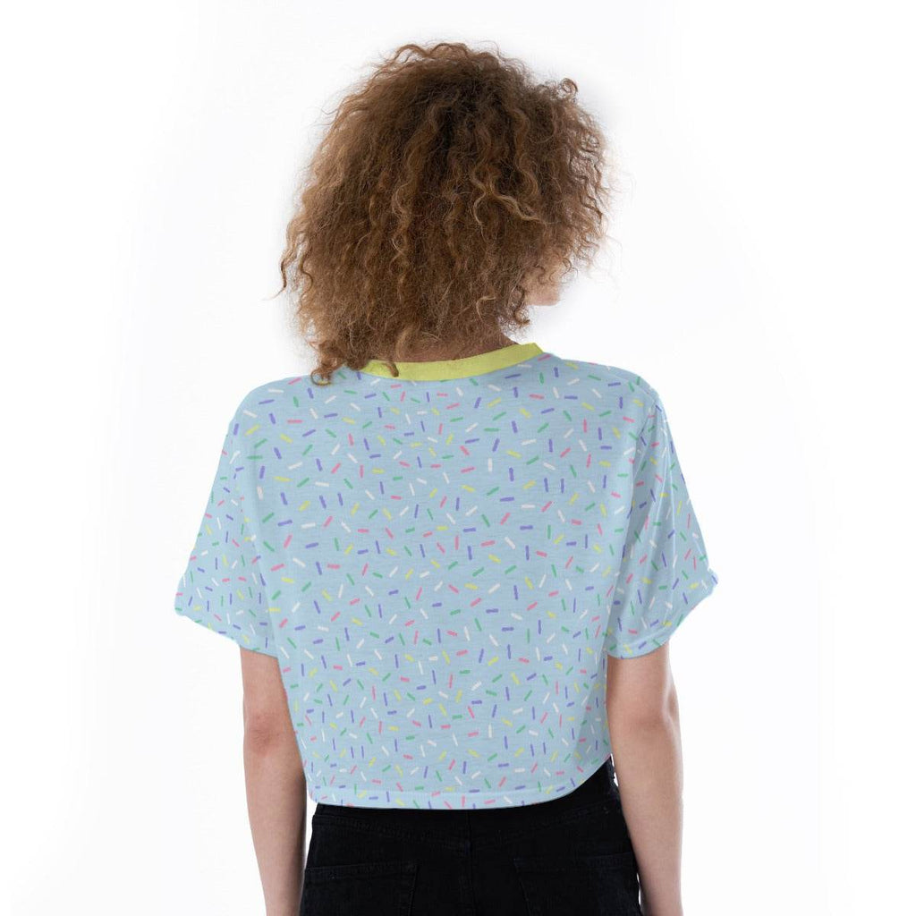 Pastel Sprinkles Crop Top - Puppy's Aesthetics