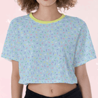 Pastel Sprinkles Crop Top - Puppy's Aesthetics