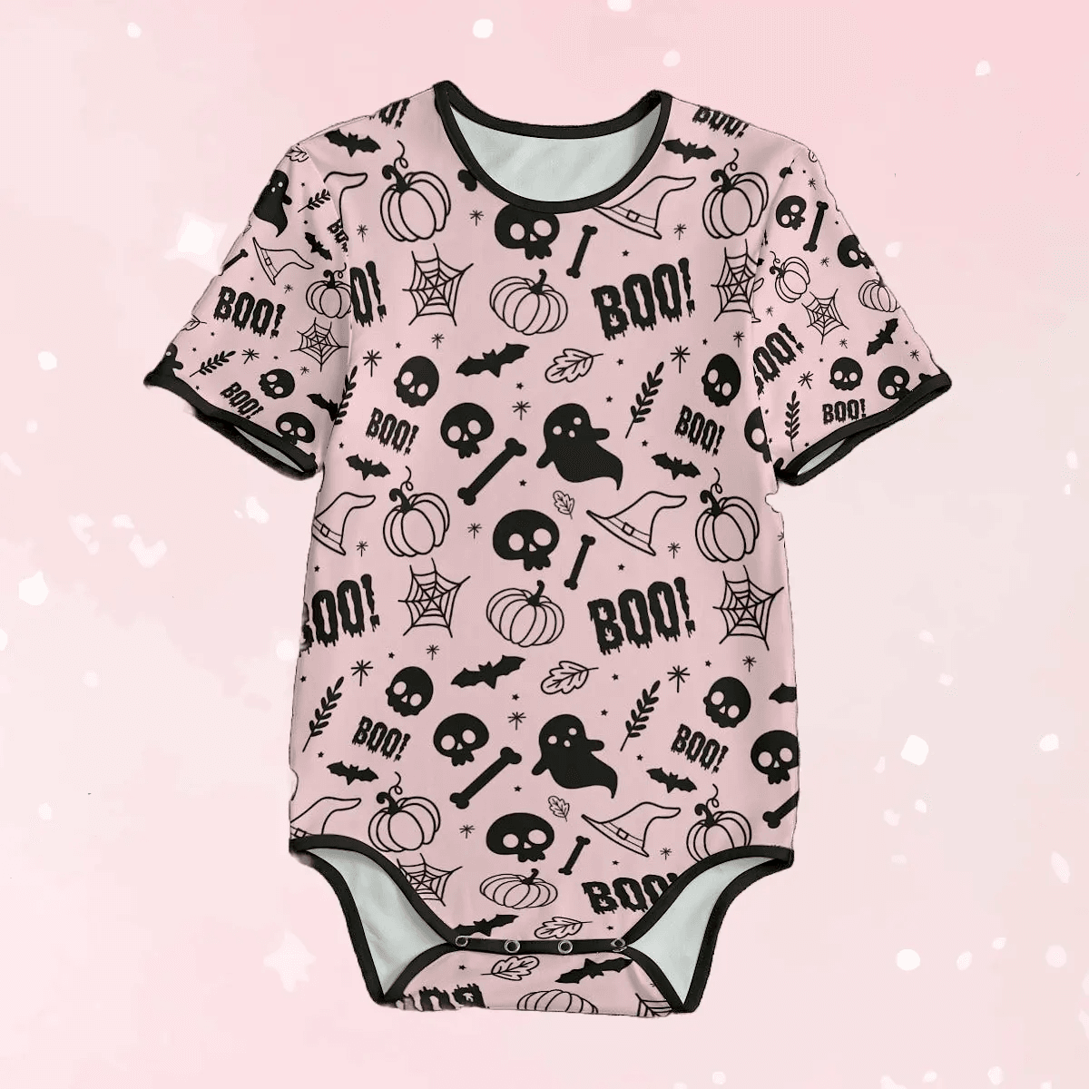 Pink Boo Adult Unisex SnappieSuit - Puppy's Aesthetics
