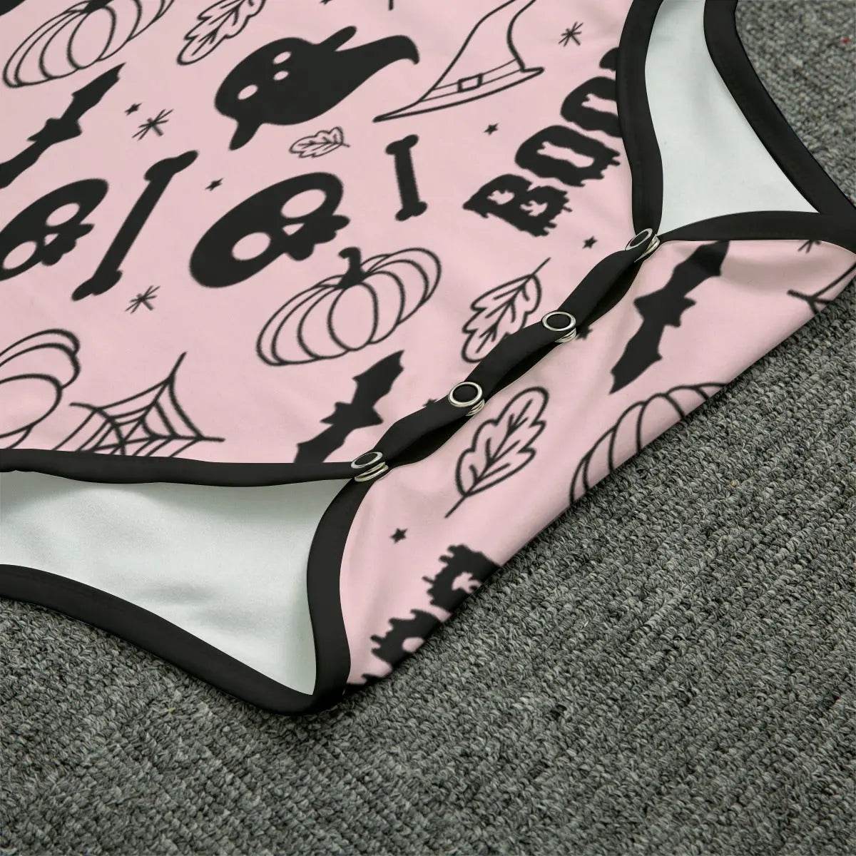 Pink Boo Adult Unisex SnappieSuit - Puppy's Aesthetics