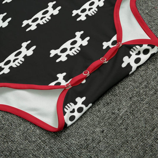 Pirate Skulls Adult Unisex CuddleSuit - Puppy's Aesthetics