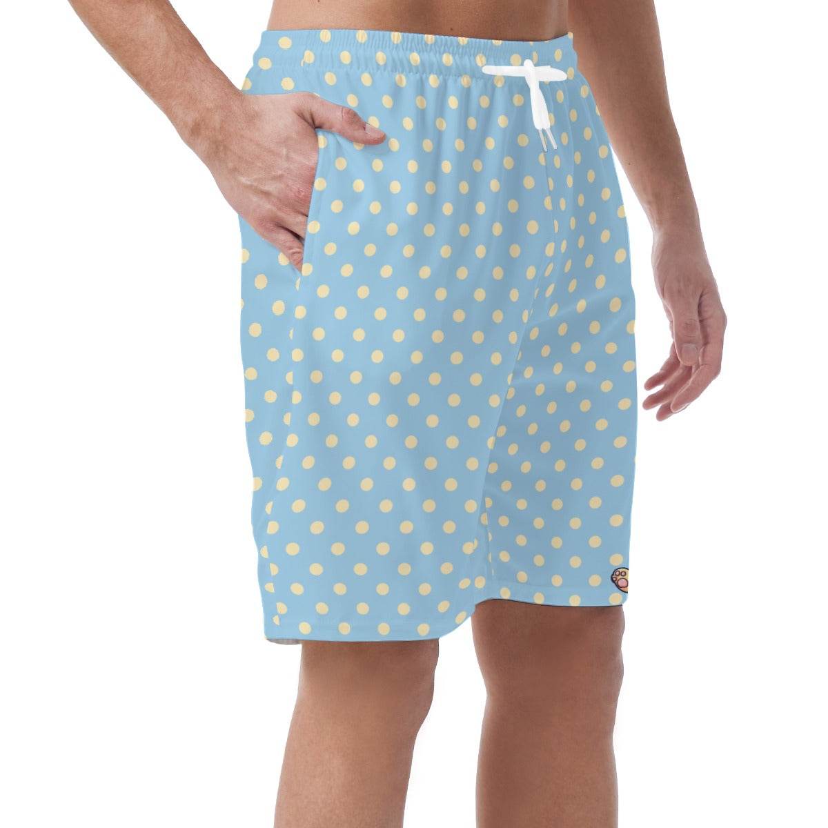 Polka Dot Lion Casual Shorts - Puppy's Aesthetics