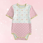 Polka Hearts Adult Unisex SnappieSuit - Puppy's Aesthetics