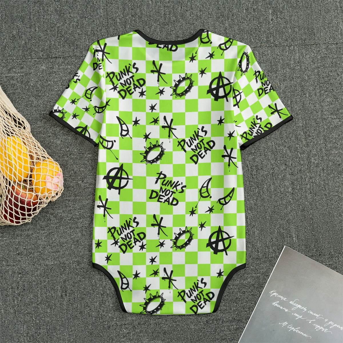 Punks Not Dead Adult Unisex SnappieSuit - Puppy's Aesthetics