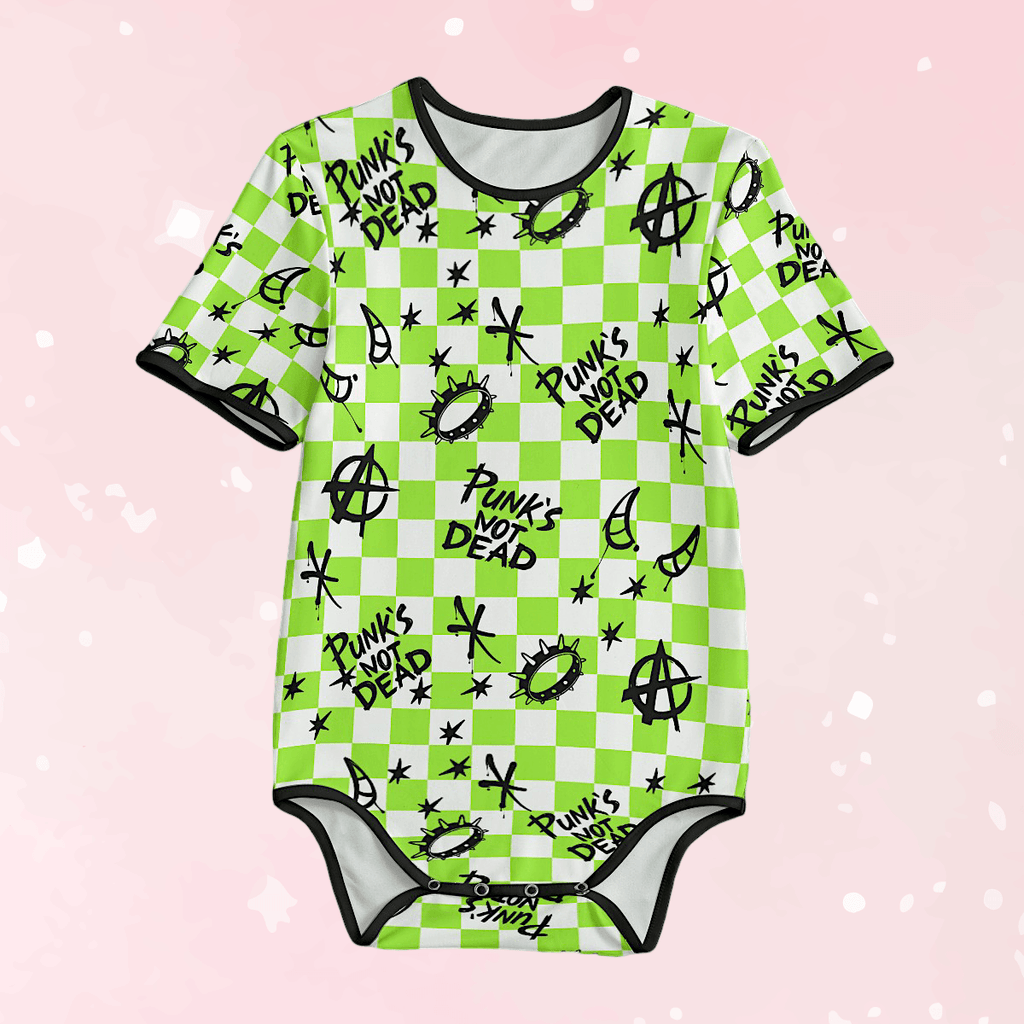 Punks Not Dead Adult Unisex SnappieSuit - Puppy's Aesthetics