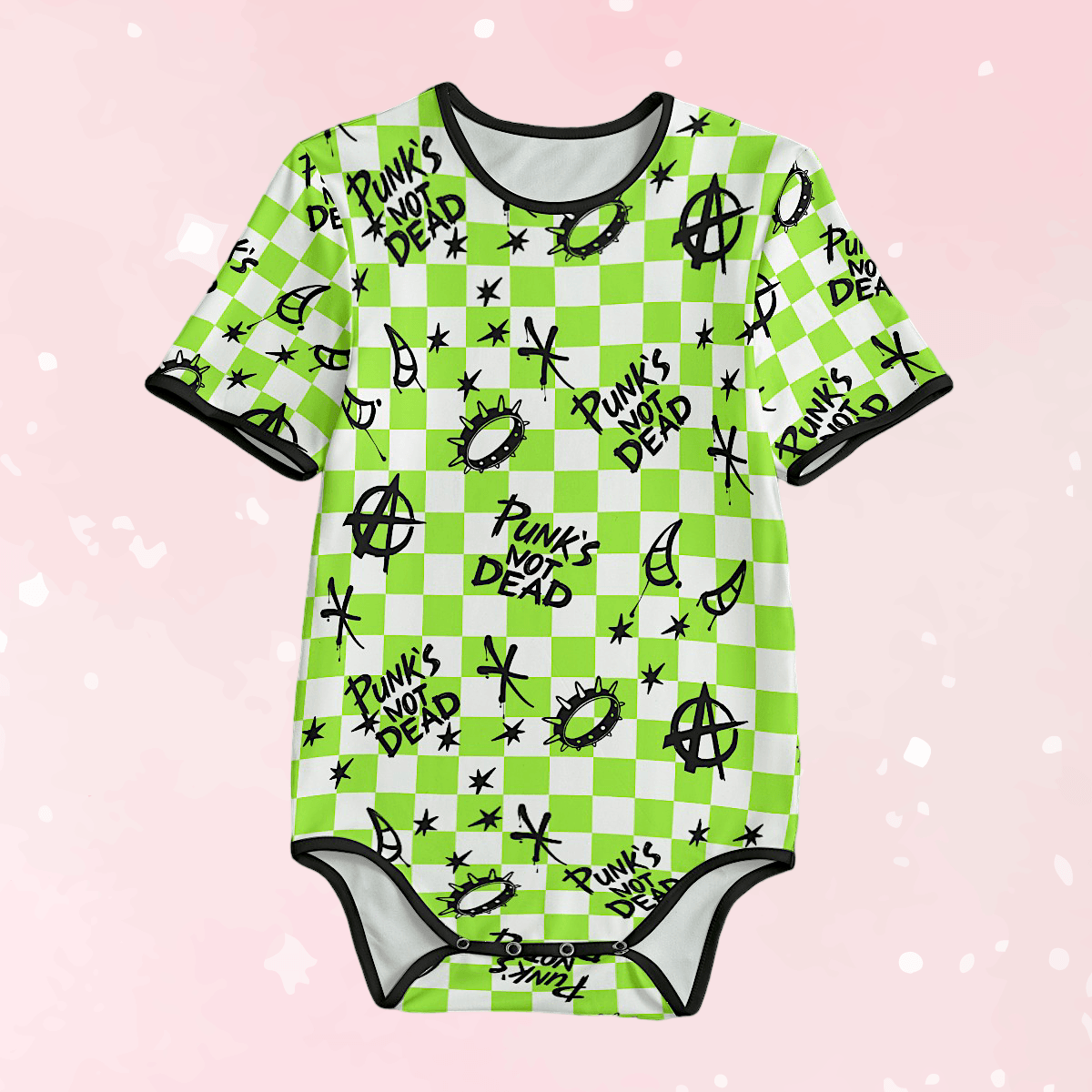 Punks Not Dead Adult Unisex SnappieSuit - Puppy's Aesthetics